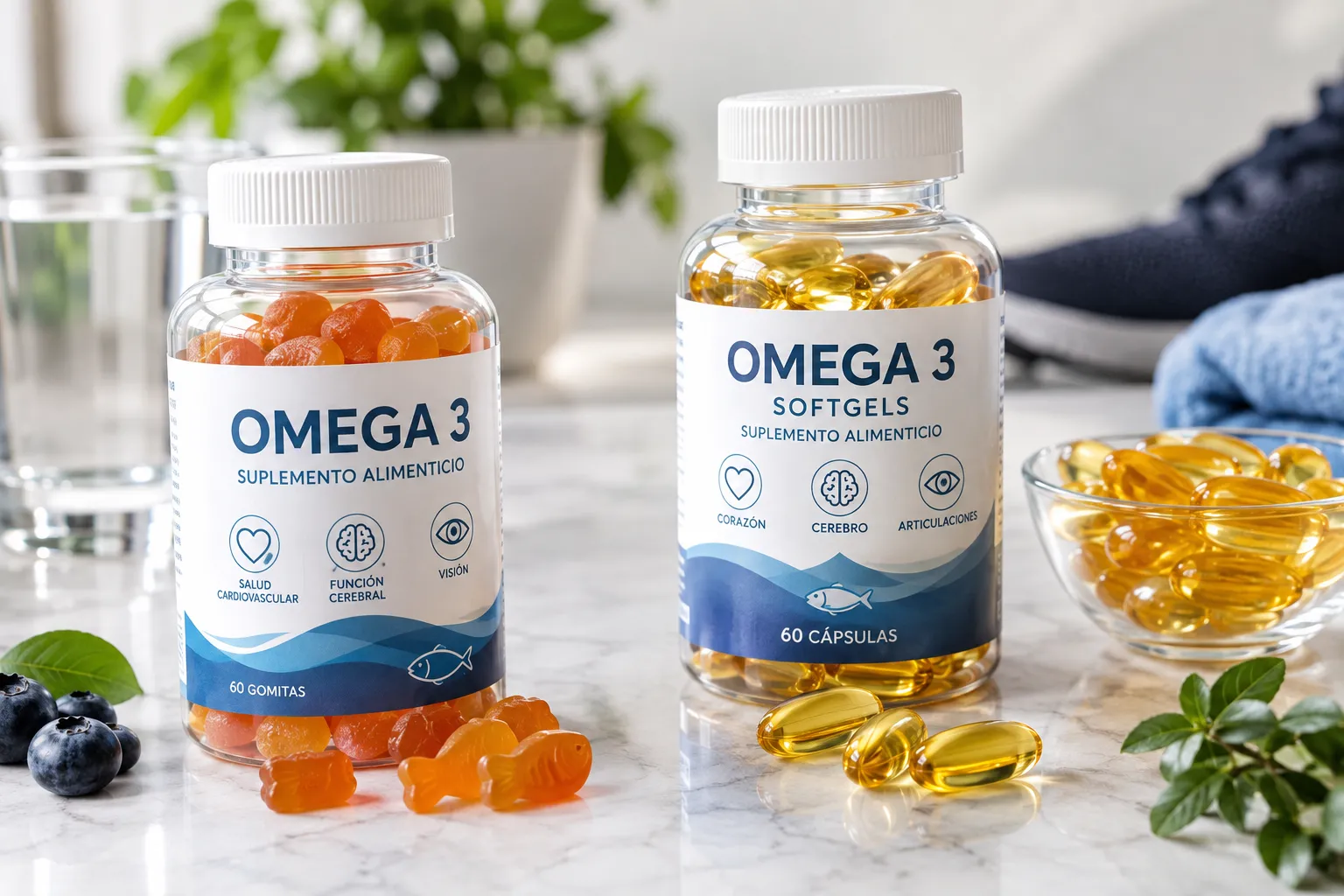 Suplementos de Omega 3